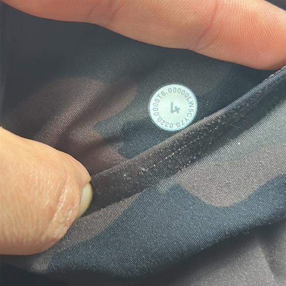 Lululemon Fast and Free Tight 28" *Non-Reflective Heritage 365 Camo Brown Earth - Picture 7 of 8